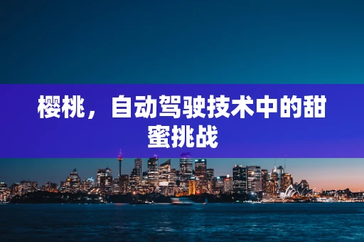 樱桃，自动驾驶技术中的甜蜜挑战