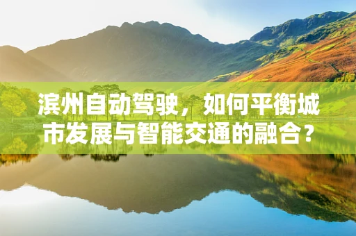 滨州自动驾驶，如何平衡城市发展与智能交通的融合？