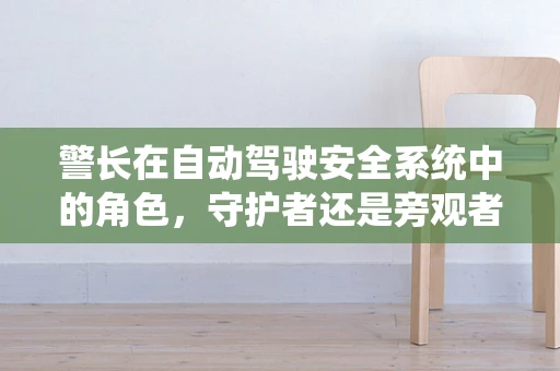 警长在自动驾驶安全系统中的角色，守护者还是旁观者？