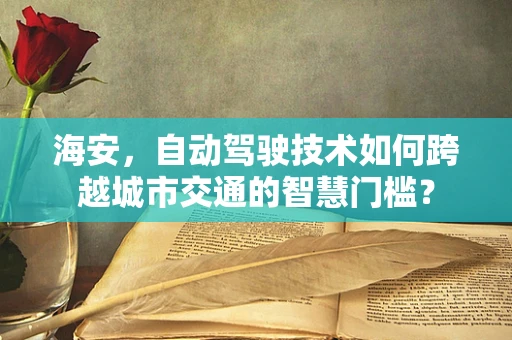 海安，自动驾驶技术如何跨越城市交通的智慧门槛？