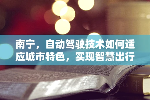 南宁，自动驾驶技术如何适应城市特色，实现智慧出行？