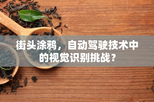 街头涂鸦，自动驾驶技术中的视觉识别挑战？