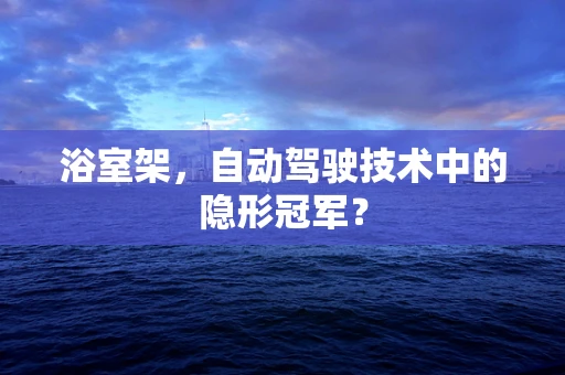 浴室架，自动驾驶技术中的隐形冠军？