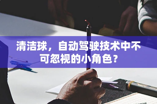 清洁球，自动驾驶技术中不可忽视的小角色？