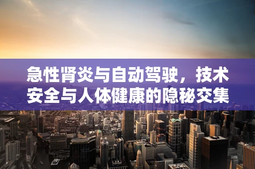 急性肾炎与自动驾驶，技术安全与人体健康的隐秘交集