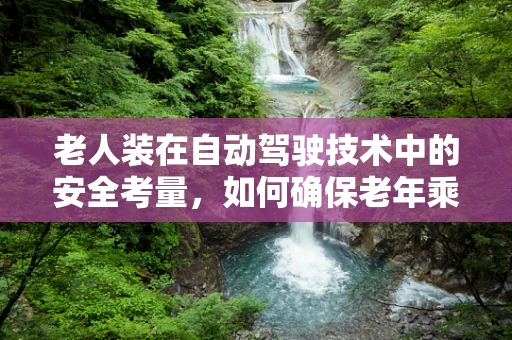 老人装在自动驾驶技术中的安全考量，如何确保老年乘客的出行无忧？