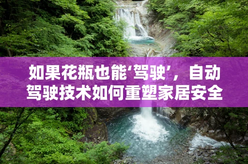 如果花瓶也能‘驾驶’，自动驾驶技术如何重塑家居安全新维度？
