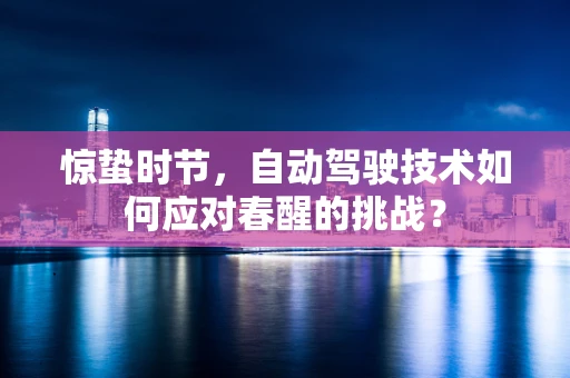惊蛰时节，自动驾驶技术如何应对春醒的挑战？