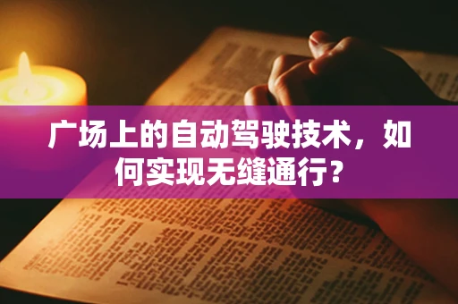广场上的自动驾驶技术，如何实现无缝通行？