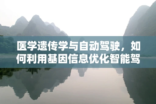 医学遗传学与自动驾驶，如何利用基因信息优化智能驾驶决策？