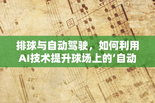 排球与自动驾驶，如何利用AI技术提升球场上的‘自动驾驶’体验？