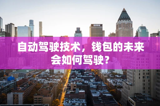 自动驾驶技术，钱包的未来会如何驾驶？