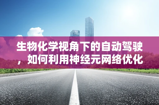 生物化学视角下的自动驾驶，如何利用神经元网络优化车辆决策？