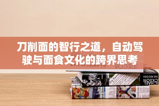 刀削面的智行之道，自动驾驶与面食文化的跨界思考