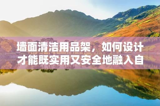 墙面清洁用品架，如何设计才能既实用又安全地融入自动驾驶技术？