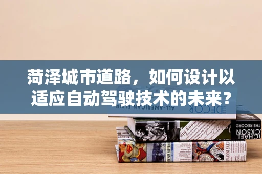 菏泽城市道路，如何设计以适应自动驾驶技术的未来？