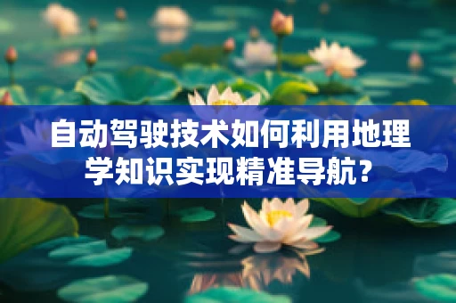 自动驾驶技术如何利用地理学知识实现精准导航？