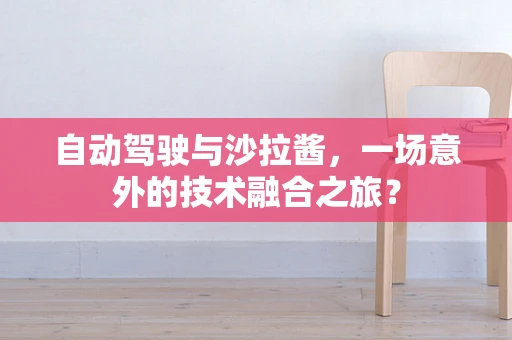 自动驾驶与沙拉酱，一场意外的技术融合之旅？