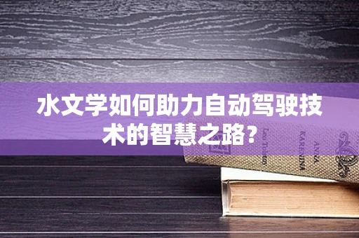 水文学如何助力自动驾驶技术的智慧之路？