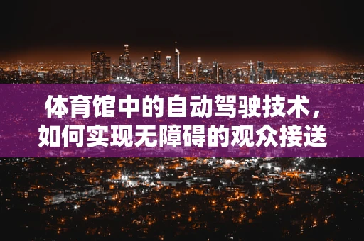 体育馆中的自动驾驶技术，如何实现无障碍的观众接送？