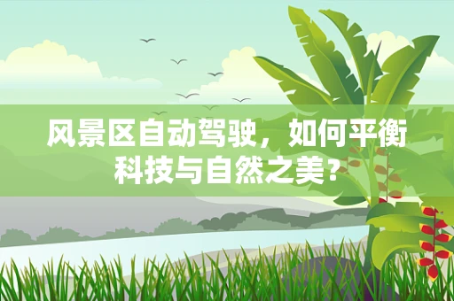 风景区自动驾驶，如何平衡科技与自然之美？