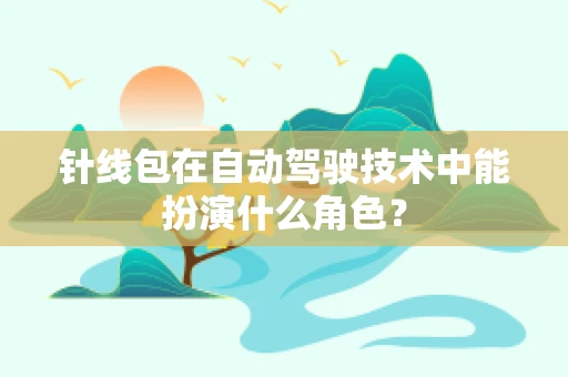 针线包在自动驾驶技术中能扮演什么角色？
