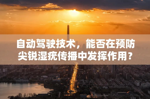自动驾驶技术，能否在预防尖锐湿疣传播中发挥作用？