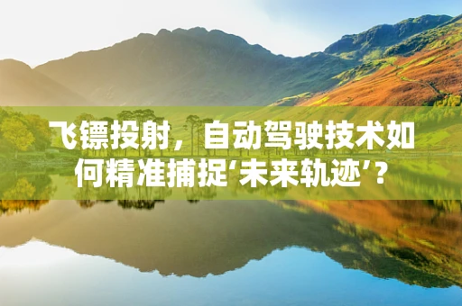 飞镖投射，自动驾驶技术如何精准捕捉‘未来轨迹’？