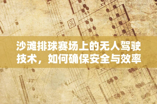 沙滩排球赛场上的无人驾驶技术，如何确保安全与效率？