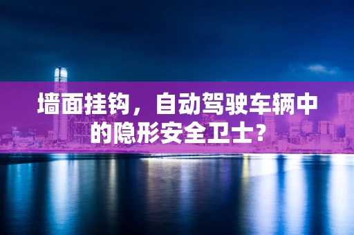 墙面挂钩，自动驾驶车辆中的隐形安全卫士？