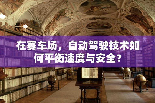 在赛车场，自动驾驶技术如何平衡速度与安全？