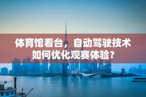 体育馆看台，自动驾驶技术如何优化观赛体验？