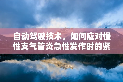 自动驾驶技术，如何应对慢性支气管炎急性发作时的紧急情况？