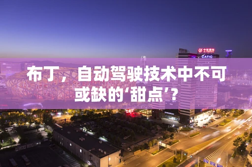 布丁，自动驾驶技术中不可或缺的‘甜点’？