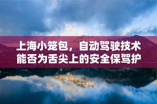 上海小笼包，自动驾驶技术能否为舌尖上的安全保驾护航？