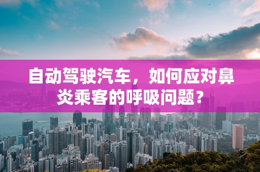 自动驾驶汽车，如何应对鼻炎乘客的呼吸问题？