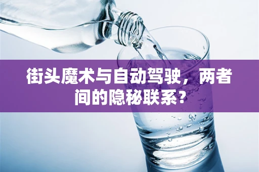 街头魔术与自动驾驶，两者间的隐秘联系？