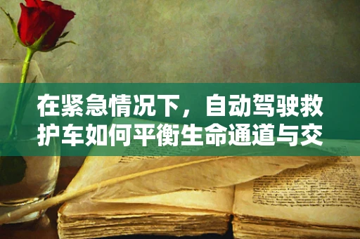 在紧急情况下，自动驾驶救护车如何平衡生命通道与交通规则？