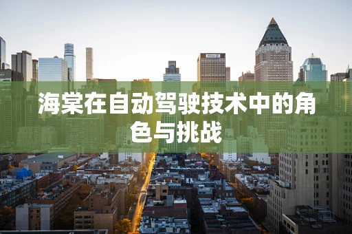 海棠在自动驾驶技术中的角色与挑战