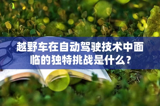 越野车在自动驾驶技术中面临的独特挑战是什么？