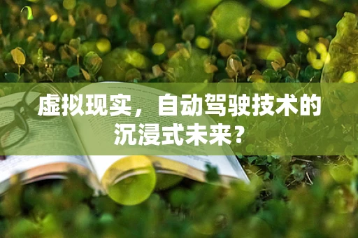 虚拟现实，自动驾驶技术的沉浸式未来？