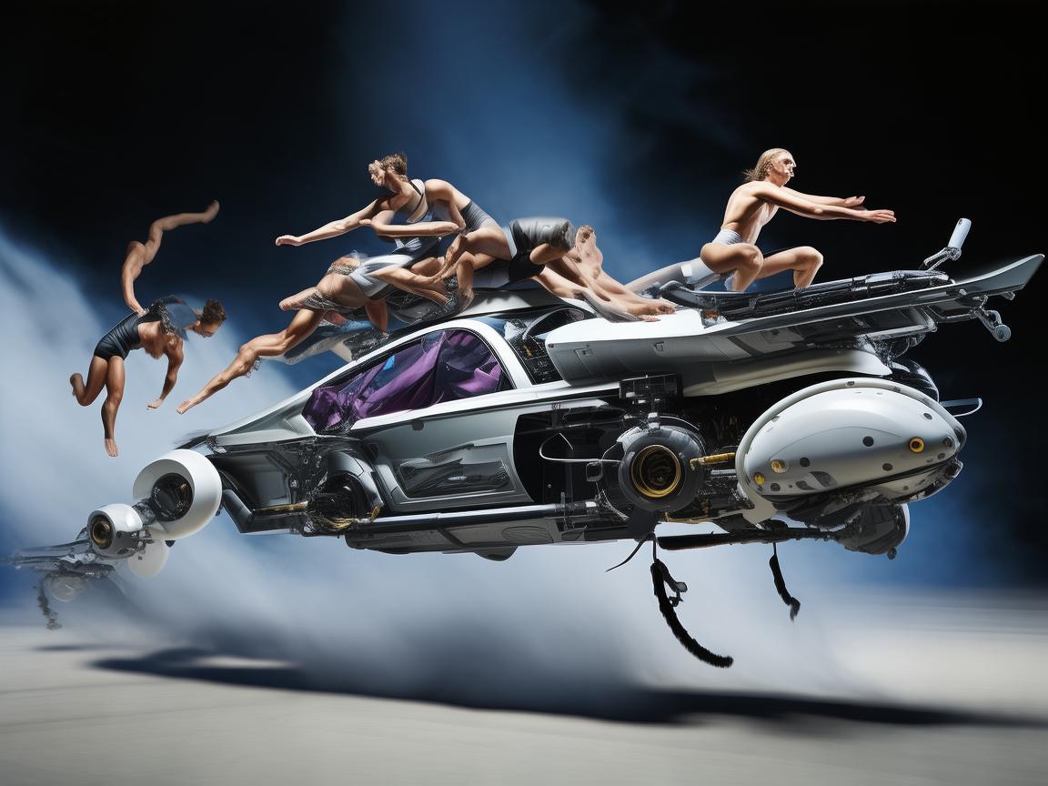 杂技表演中的自动驾驶技术，如何在惊险动作中保持车辆稳定？